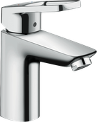 Смеситель для раковины HANSGROHE Logis Loop 100 71151000 с донным клапаном