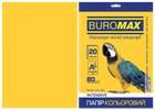 Папір кольоровий Buromax Intensive А4 80 г/м² жовтий 20 аркушів (BM.2721320-08)