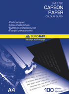 Папір копіювальний Buromax А4 чорний 100 л (BM.2701)