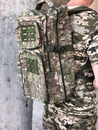Рюкзак военный тактический штурмовой Accord из Турции мультикам на 36 литров для военных и туристов - изображение 4