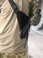 Тактическая сумка-кобура черная - изображение 2