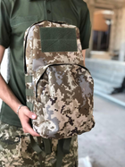 Тактичний армійський рюкзак ПІКСЕЛЬ 20 л. кріплення Molle, водонепроникна тканина - зображення 2