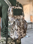 Тактичний армійський рюкзак ПІКСЕЛЬ 20 л. кріплення Molle, водонепроникна тканина - зображення 4