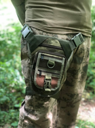 Тактична військова сумка-кобура нагрудна або на стегно для військових ЗСУ - зображення 8