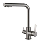 Кухонний змішувач з підключенням до фільтру GLOBUS LUX GLLR-0444-8-StSTEEL