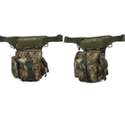 Сумка на ногу Smartex 3P Tactical 10 ST-1003 jungle digital camouflage (ST231) - изображение 3