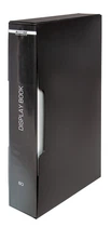 Дисплей-книга Buromax А4 папка з 80 файлами чорний у чохлі (BM.3628-01)