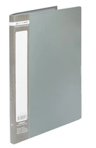 Дисплей-книга Buromax А4 папка з 20 файлами сірий JOBMAX (BM.3605-09)