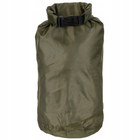 Водонепроницаемый мешок MFH Drybag 4 л. Зеленый - изображение 1