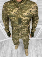 Тактична тепла зимова військова форма комплект Omni ( Китель + Штани ), Камуфляж: Піксель ЗСУ, Розмір: XXL - зображення 4