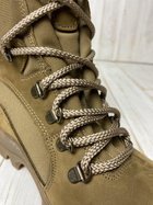 Берці зимові шкіра нубук Scorpions койот на хутрі теплі черевики ЗСУ 41 - изображение 5