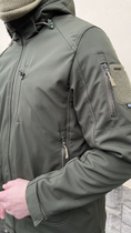 Куртка Тактична Tactical Softshell (Олива) Combat M(46) 1110092 - зображення 4
