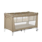 Манеж дитячий CARRELLO Piccolo+ CRL-18102 Sand Beige з двома рівнями дна