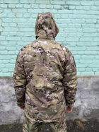Військова куртка тактична утеплена Софт Шелл Мультикам МТР (до -30 С) 44-46 - изображение 5