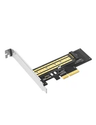 Адаптер UGREEN CM302 PCIe 3.0 x4 to 1x M.2 M-Key + 1x M.2 B-Key