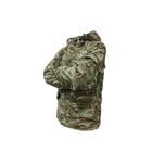 Куртка зимова тактична утеплена камуфляж (ріп-стоп) колір мультикам розмір M - зображення 3