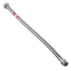 Шланг водяной TUCAI 3/8"x1/2" НВ 0,5м. TAQ MG-3812-500 202468, оплетка из нержавеющей стали