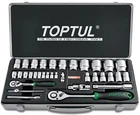 Набор инструмента Toptul 1/4"-1/2" 34 предмета (GCAD3401)