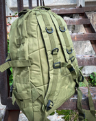 Рюкзак тактичний мобільний на 40 л Хакі - изображение 3