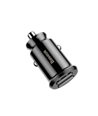 Автомобільний зарядний пристрій Baseus Grain 3.1А 2xUSB Black (CCALL-ML01)