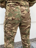 Чоловічий тактичний армійський костюм для ЗСУ MultiCam рип-стоп 20222087-46 9323 46 розмір - зображення 3