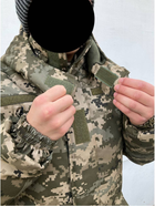 Куртка-бушлат военная мужская тактическая водонепроницаемая ВСУ (ЗСУ) 20222115-52 9406 52 размер - изображение 3
