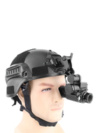 Монокуляр ночного видения с компасом и креплением на шлем NVG10 8608 Luxun Черный 63833 - изображение 9