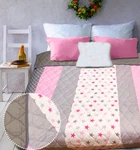 Покривало Zastelli Star Dots Lota Двоспальне 210х240 см Стьобане двостороннє Поплін (2500000971563)