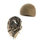 Набір Арафатка dominator 100х100см и M-Tac шапка Watch Cap Premium флис Dark Olive XL - зображення 1