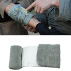 Військовий компресійний бандаж з однією подушкою, 4 дюйми (10 см) - зображення 5