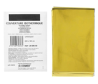Термоковдра-фольга защитная спасательная Comed NRC IEI Gold/Silver 140х220 см - изображение 11