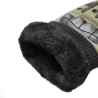 Тактичні зимові повнопалі рукавички із флісом Eagle Tactical ET-03 Green Розмір L - зображення 4