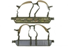 Тактический пояс "PA" без комплекта подсумков мультикам (разгрузка, жилет разгрузочный, РПС, ременно-плечевая система) YL-20-M - изображение 6