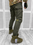 Тактические военные боевые штаны с наколенниками, Камуфляж: Олива, Размер: L - изображение 3