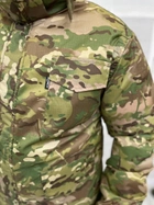 Тактическая теплая зимняя военная форма комплект Attac ( Бушлат + Штаны ), Камуфляж: Мультикам, Размер: M - изображение 4