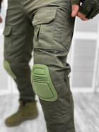 Тактические военные боевые штаны с наколенниками, Камуфляж: Олива, Размер: L - изображение 4