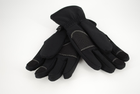 Тактичні рукавички теплі softshell 9100_XL_Black - зображення 3