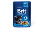 Вологий корм для кошенят Brit Premium Cat pouch Chicken Chunks for Kitten 85 г