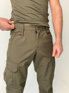 Тактичні штани LAVKA, штани Карго, Розмір 46, Хаккі (1101234202) - зображення 6