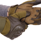 Рукавички тактичні із закритими пальцями Zelart 8797 розмір XL Olive - зображення 5