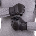 Тактичні рукавички із закритими пальцями Zelart Military Rangers 9877 розмір XL Black - зображення 4