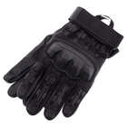 Тактичні рукавички із закритими пальцями Zelart Military Rangers 9879 розмір XL Black - зображення 4
