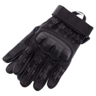 Тактичні рукавички із закритими пальцями Zelart Military Rangers 9879 розмір M Black - зображення 4