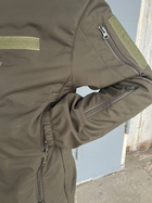 Куртка softshell олива, Куртка тактична soft shell олива, Куртка софтшелл ВСУ/НГУ, Куртка софт шел олива 54р. - зображення 5