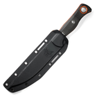 Нож нескладной с чехлом Benchmade 15500OR-2 Meatcrafter orange, CF 280 мм - изображение 2