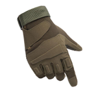 Военные, тактические перчатки VT23 Зеленые - изображение 1