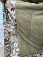 Куртка військова тактична утеплена Софтшелл Піксель (-30С) 52-54 - зображення 4
