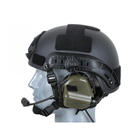 Активні стрілецькі тактичні навушники Earmor M32H Green. Колір: Олива - изображение 6