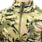Флисовая тактическая кофта мужская Lesko A973 Camouflage CP L - изображение 3