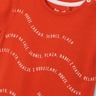 Body T-shirt 5.10.15 Fantastic Aqua 5T4023 80 cm Czerwony (5902361952958) - obraz 3